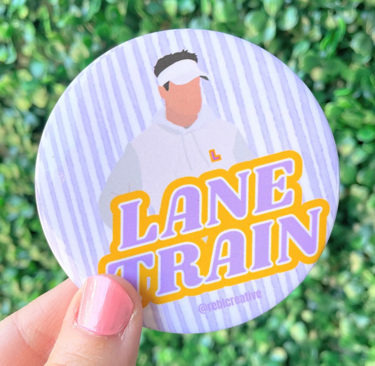“LANE TRAIN” Gameday Button