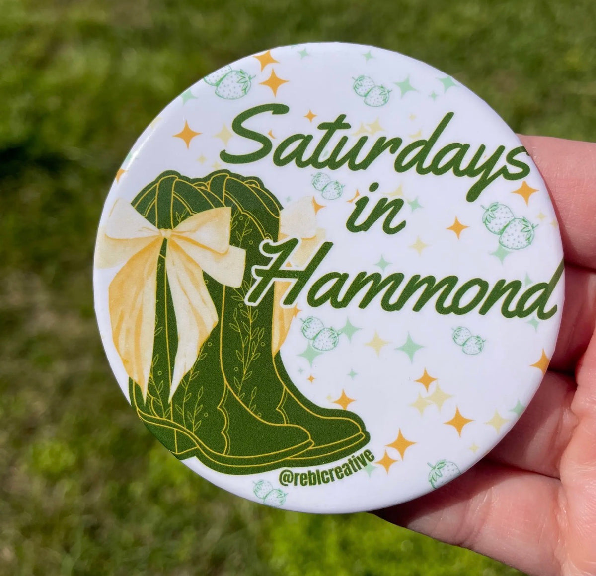 “Saturdays In Hammond” Gameday Button