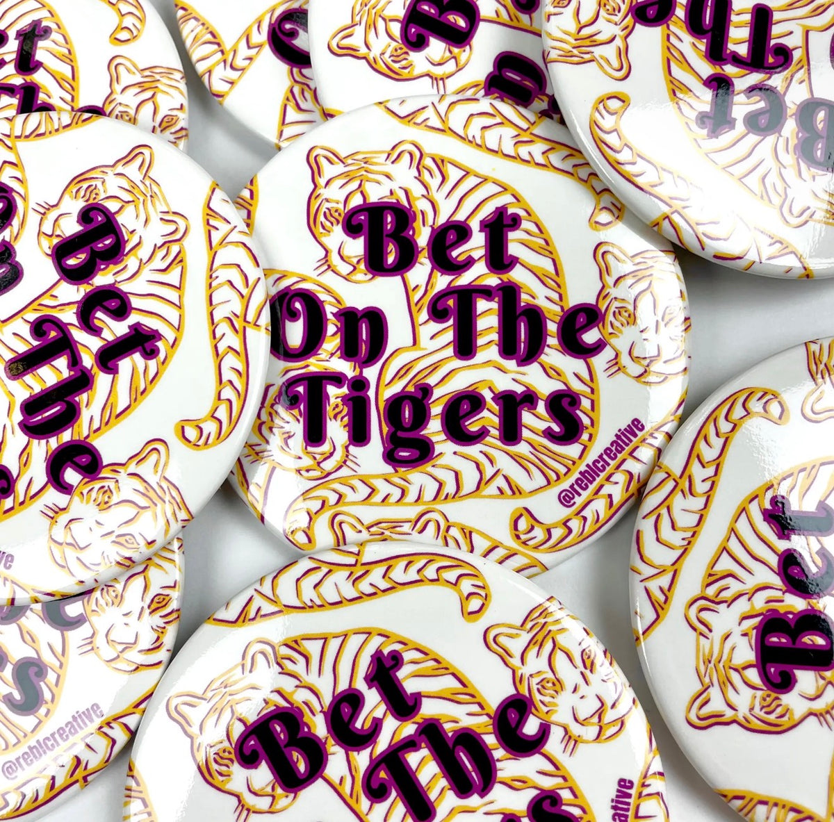 “Bet On The Tigers” Gameday Button