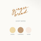 Gingerbread Soy Candle