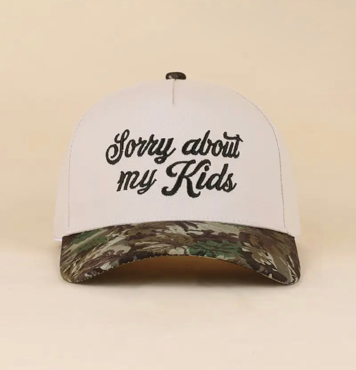 Sorry About My Kids Trucker Hat