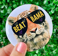 “BEAT BAMA“ Tiger Sunglasses Gameday Button
