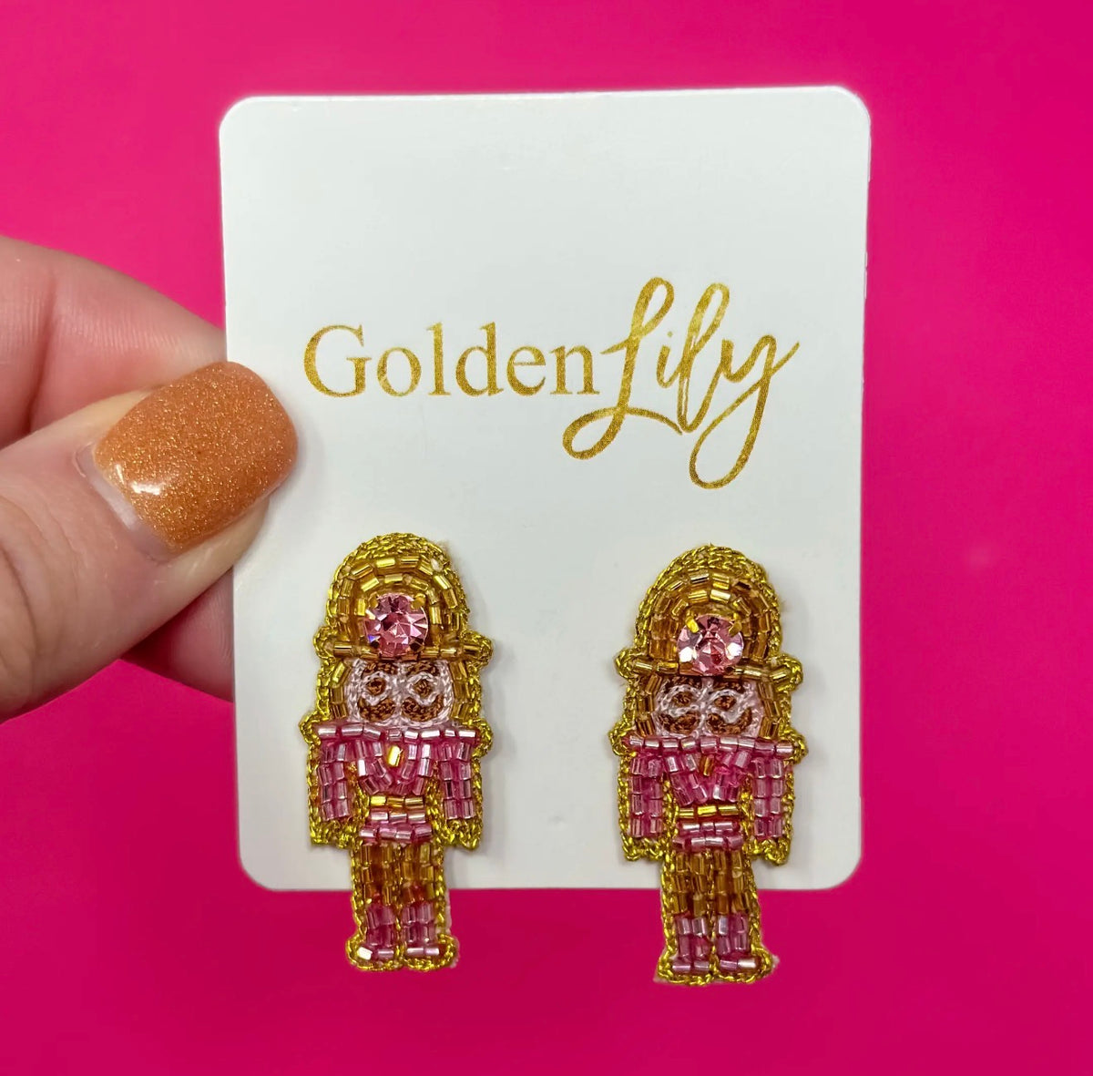 Sugar Plum Soldier Earrings