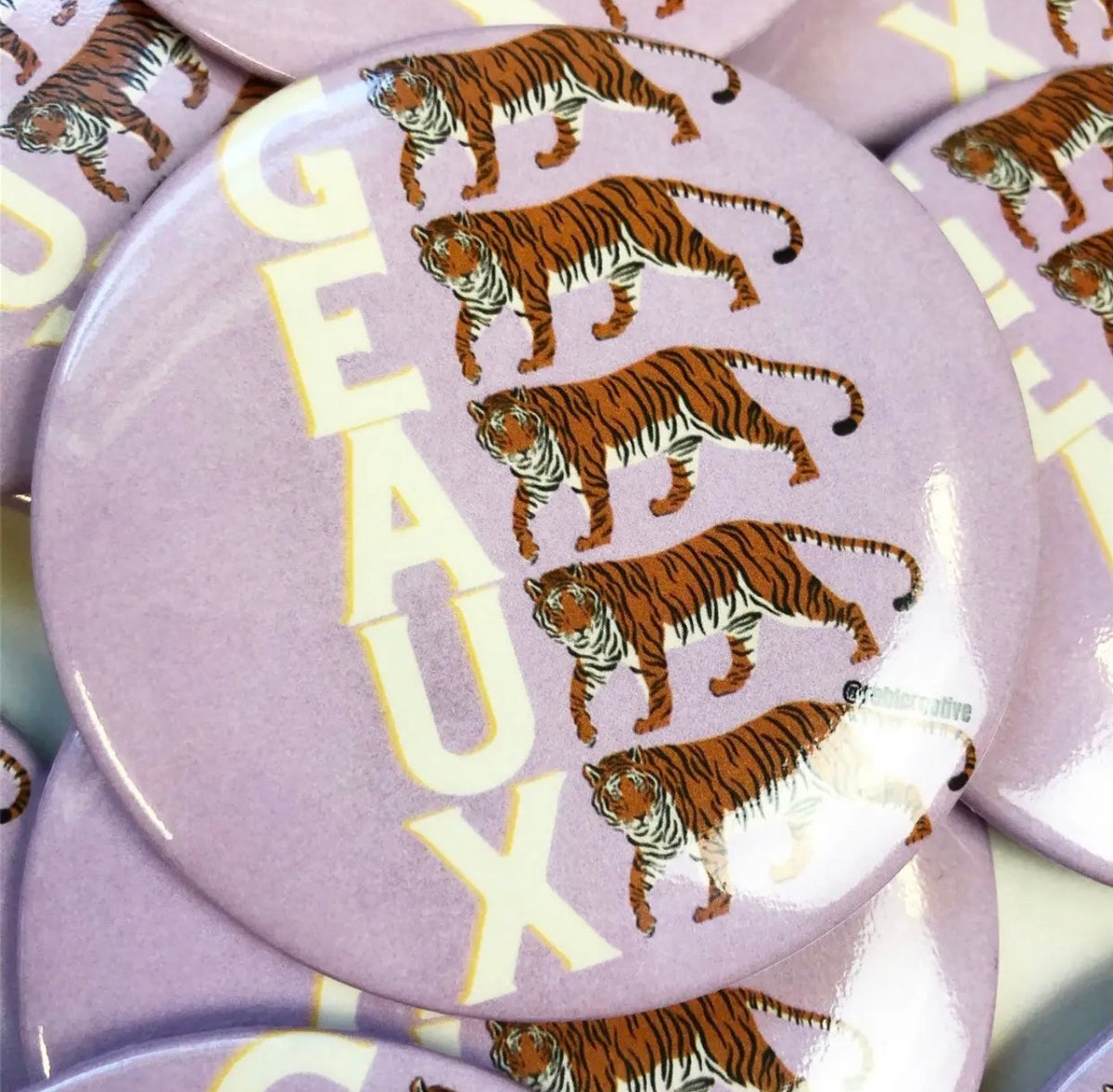 “GEAUX” Gameday Button