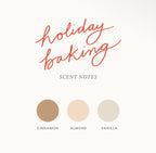 Holiday Baking Soy Candle