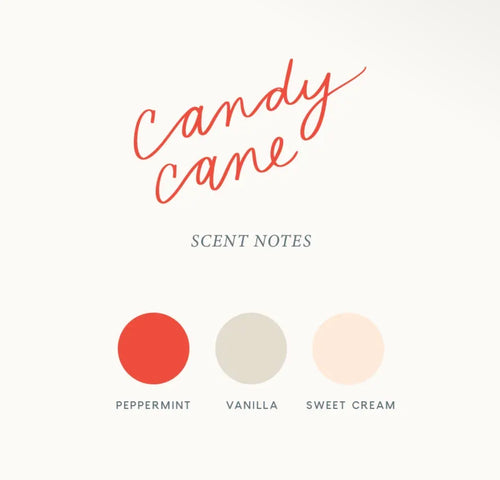 Candy Cane Soy Candle