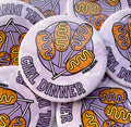 “Girl Dinner” Corndog Gameday Button