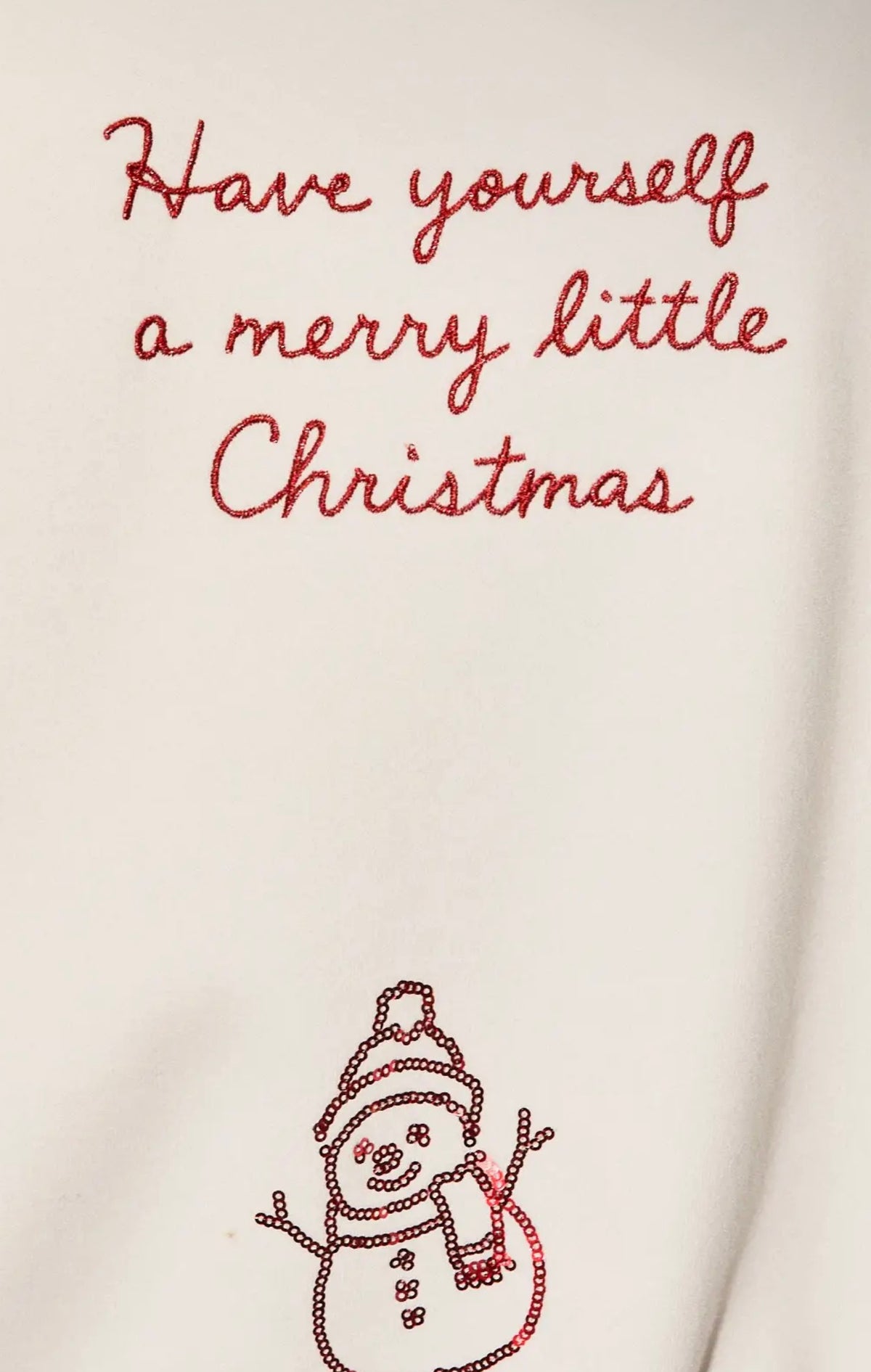 Have Yourself A Merry Little Christmas Mockneck