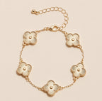 Multicolor Shell Charm Bracelet