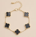 Multicolor Shell Charm Bracelet