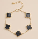 Multicolor Shell Charm Bracelet