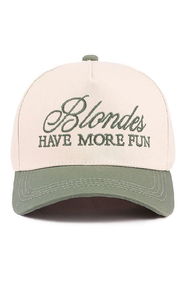 Blondes Have More Fun Trucker Hat