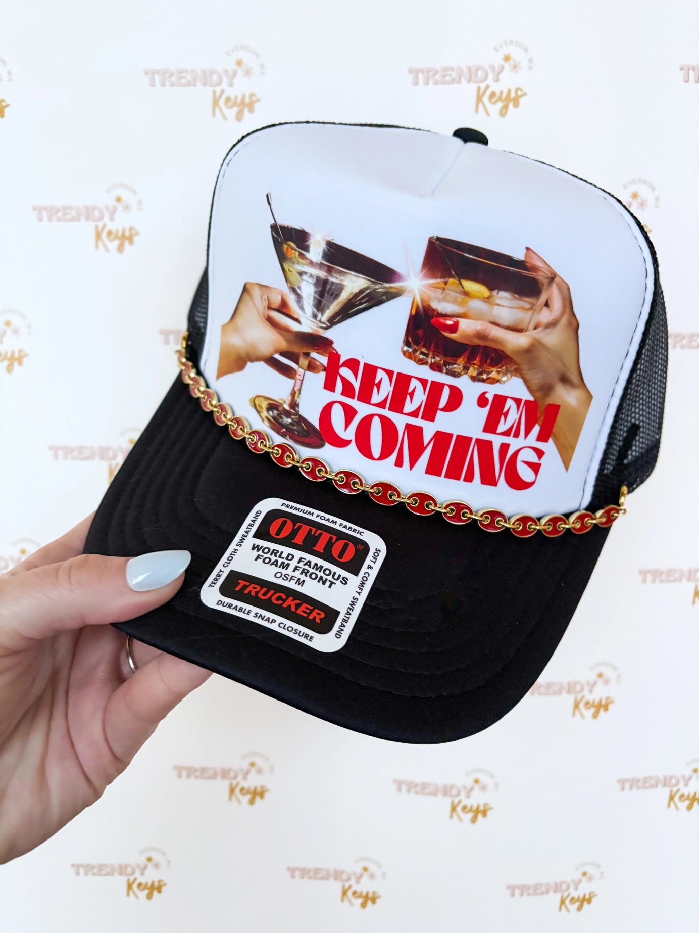 Keep Em' Coming Trucker Hat