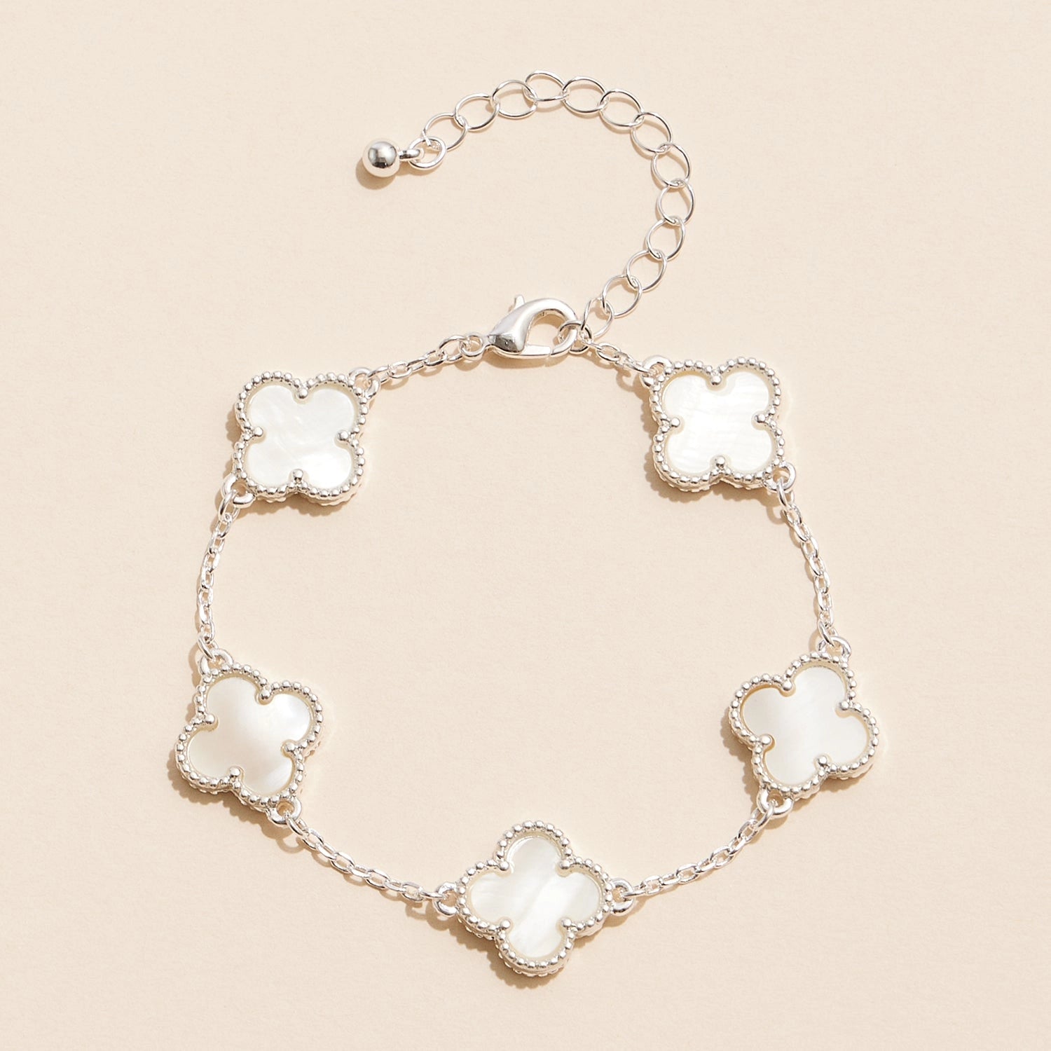 Multicolor Shell Charm Bracelet