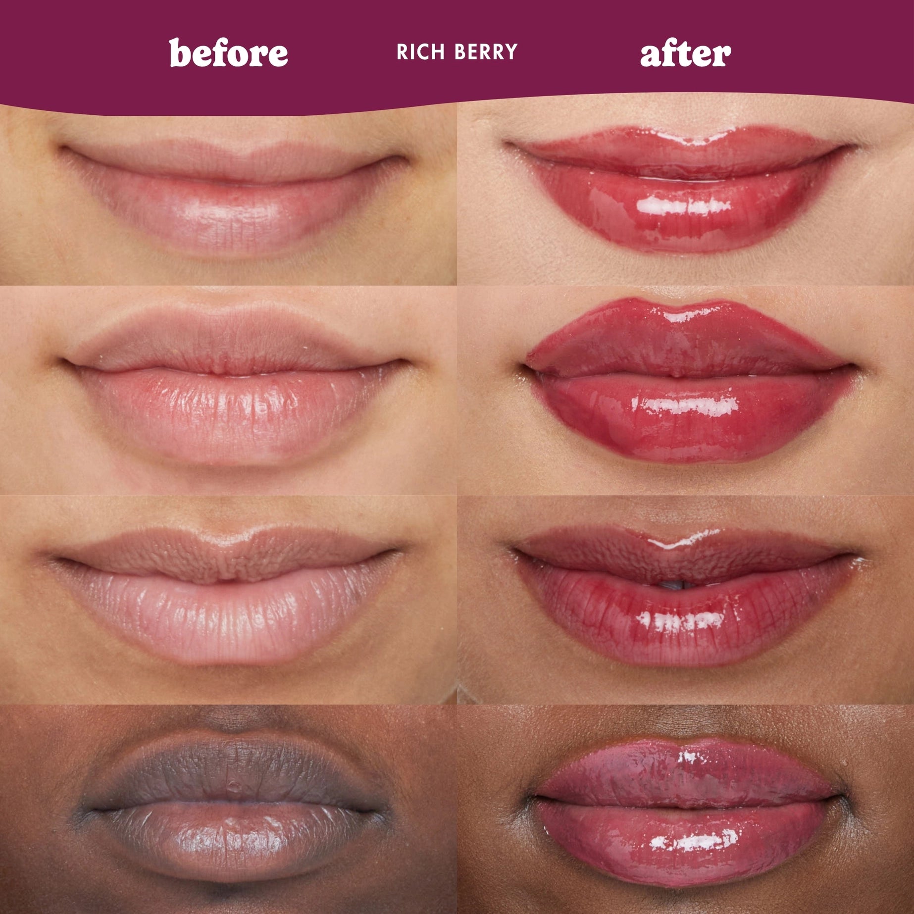 Raspberry Acai Smoothie Enhanced Protection Lip Treatment