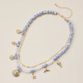 Coastal Charm Layered Bead | Necklace